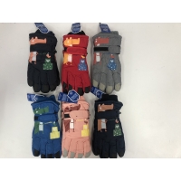Rękawiczki narciarskie dziecięce        031123-7774  Roz  Standard  Mix kolor  